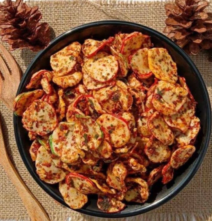Kerupuk Seblak Spicy Daun Jeruk